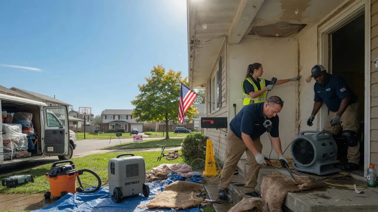 Water Damage Restoration in Perry, KS near me